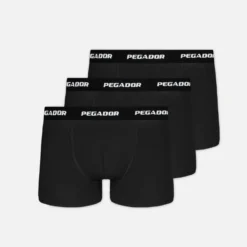 Ango Boxershorts 3 Pack Black Black