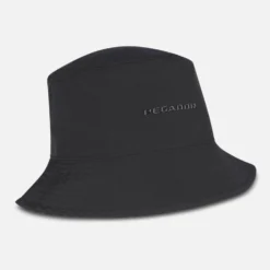 Logo Nylon Bucket Hat Black