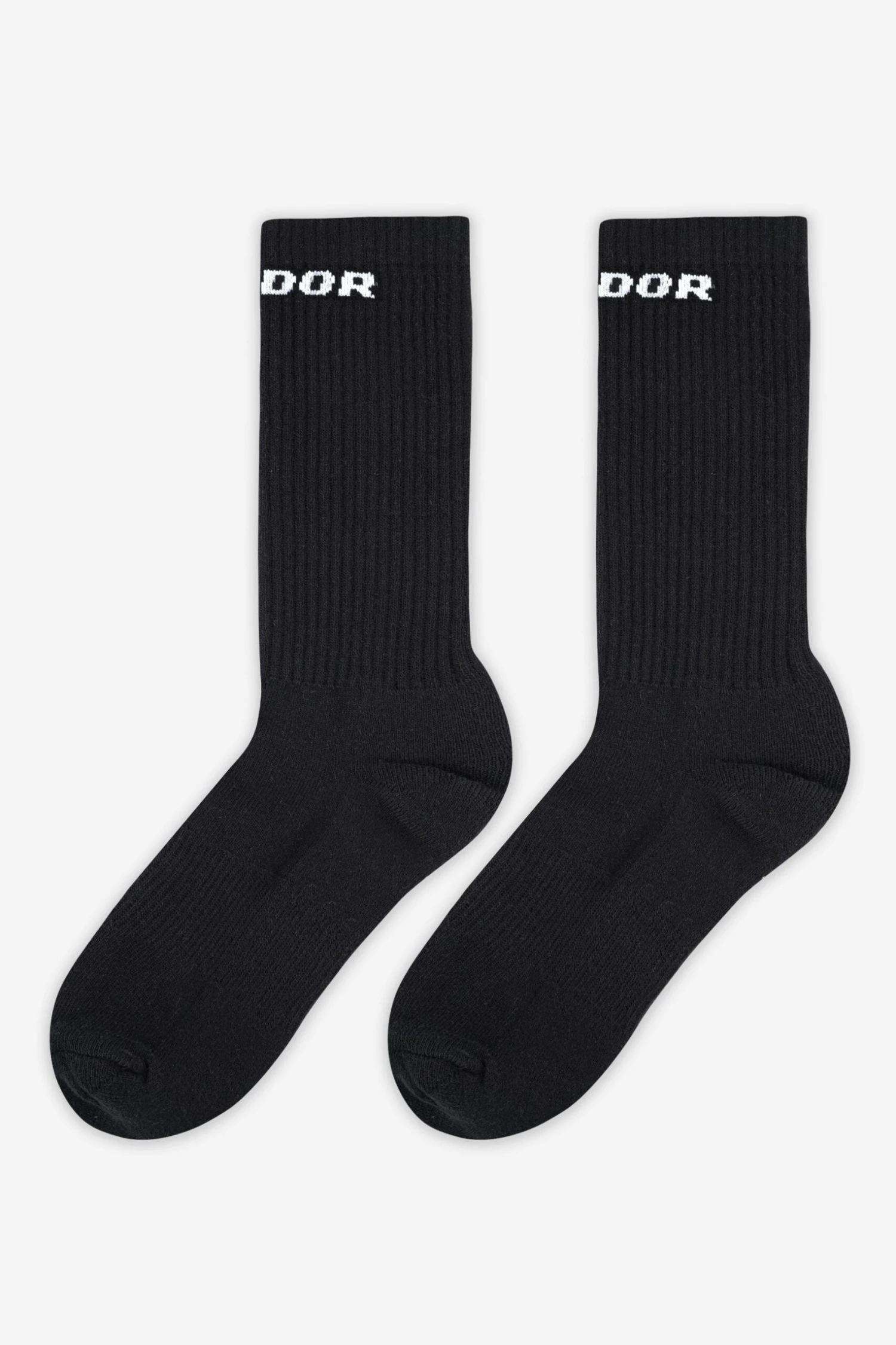Logo Socks Black White - Image 2