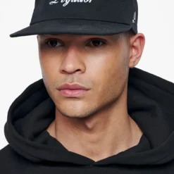 Cleve 5-Panel Cap Black