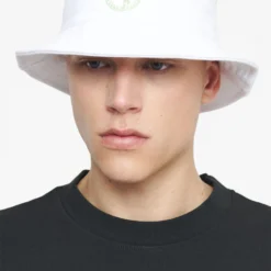 Dakota Bucket Hat White Milky Green