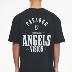 Salal Oversized Tee Vintage Washed Black Ink