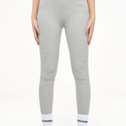 Jill Rib Leggings Vintage Washed Quiet Gray