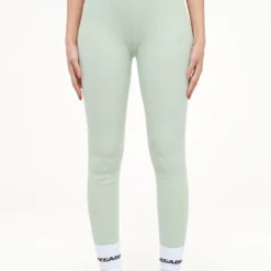 Jill Rib Leggings Vintage Washed Milky Green