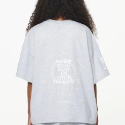 Pall Heavy Oversized Tee Grey Melange