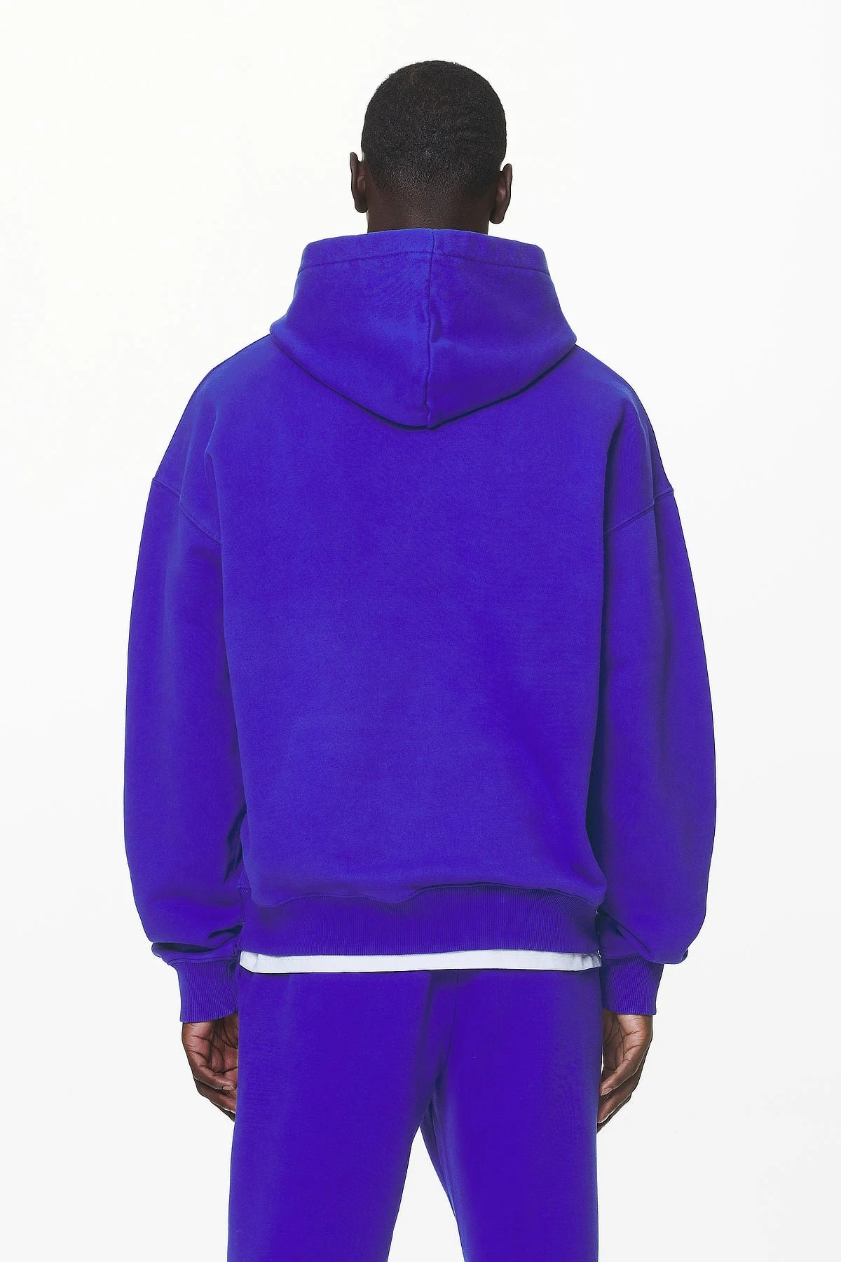 Logo Oversized Hoodie Washed Endless Blue Gum - Image 4