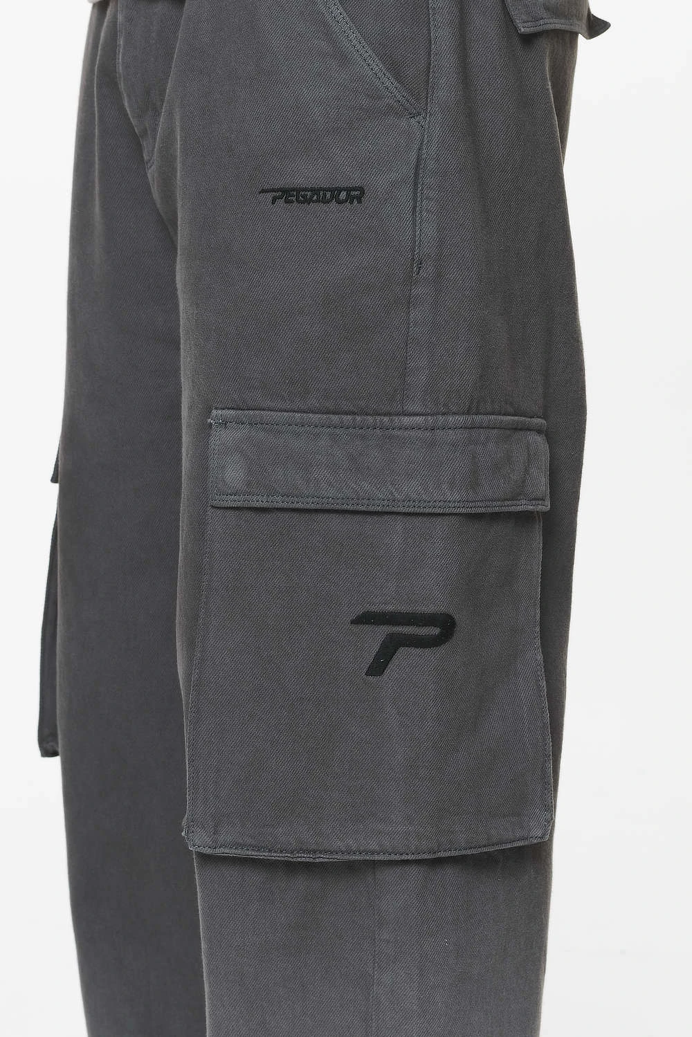 Paden Wide Cargo Pants Volcano Grey - Image 6