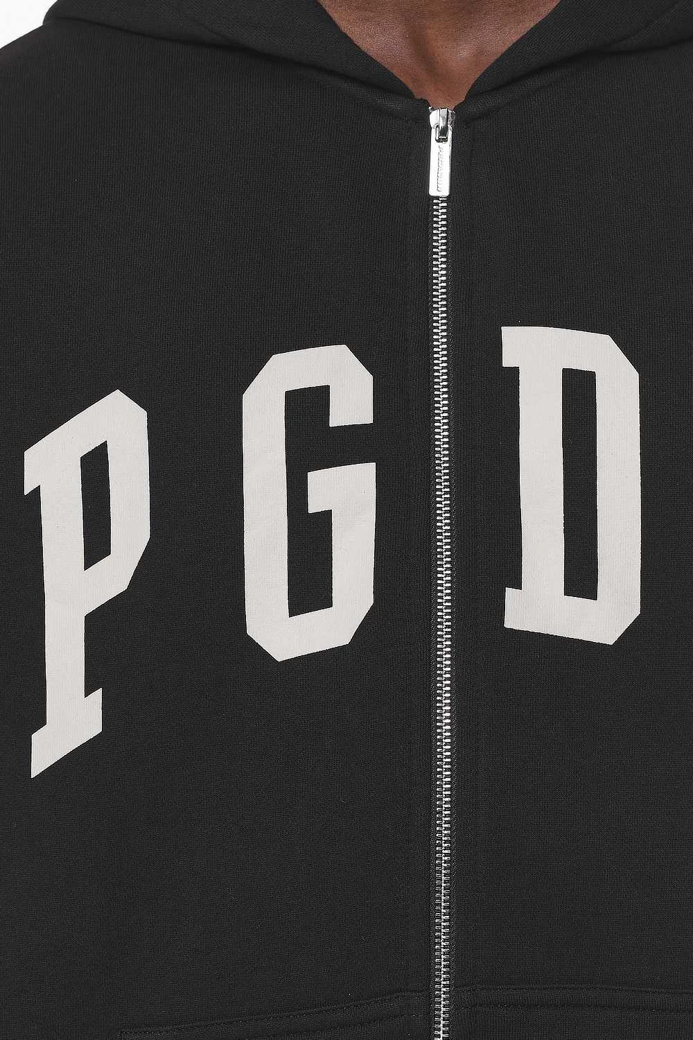 Layton Oversized Sweat Jacket Black - Image 5