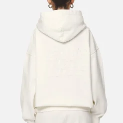 Mina Oversized Hoodie Washed Coconut Milk