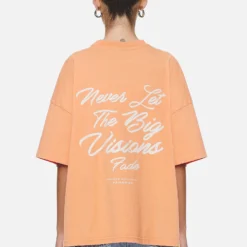 Berri Heavy Oversized Tee Washed Apricot