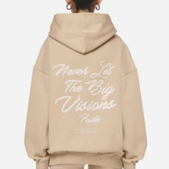 Berri Oversized Hoodie Washed Safari Sand