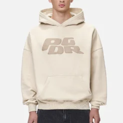 Danico Boxy Hoodie Washed Desert Sand