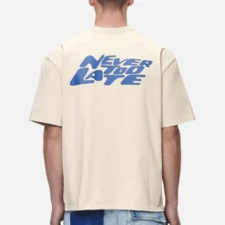 Narson Oversized Tee Washed Desert Sand