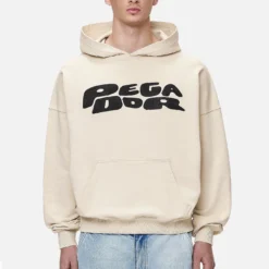 Drew Terry Boxy Hoodie Washed Desert Sand