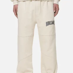 Beech Baggy Sweat Pants Washed Desert Sand