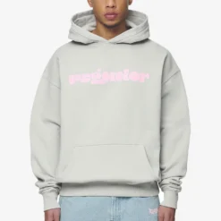 Cosmo Oversized Hoodie Washed Pearl Grey