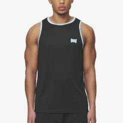 Tulare Mesh Tank Top Black