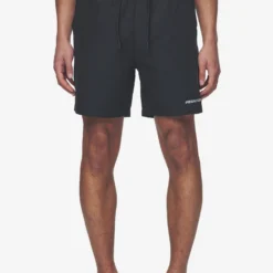 Logo Swim Shorts Black