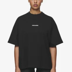 Bracy Heavy Oversized Tee Black White Gum