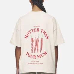 Reyna Heavy Oversized Tee Washed Coast Sand