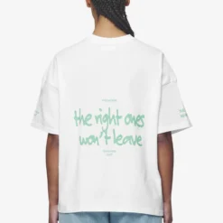 Aleja Heavy Oversized Tee White