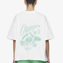 Tia Heavy Oversized Tee White