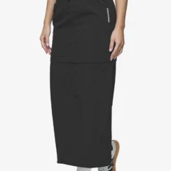 Delia 2-In-1 Parachute Skirt Black