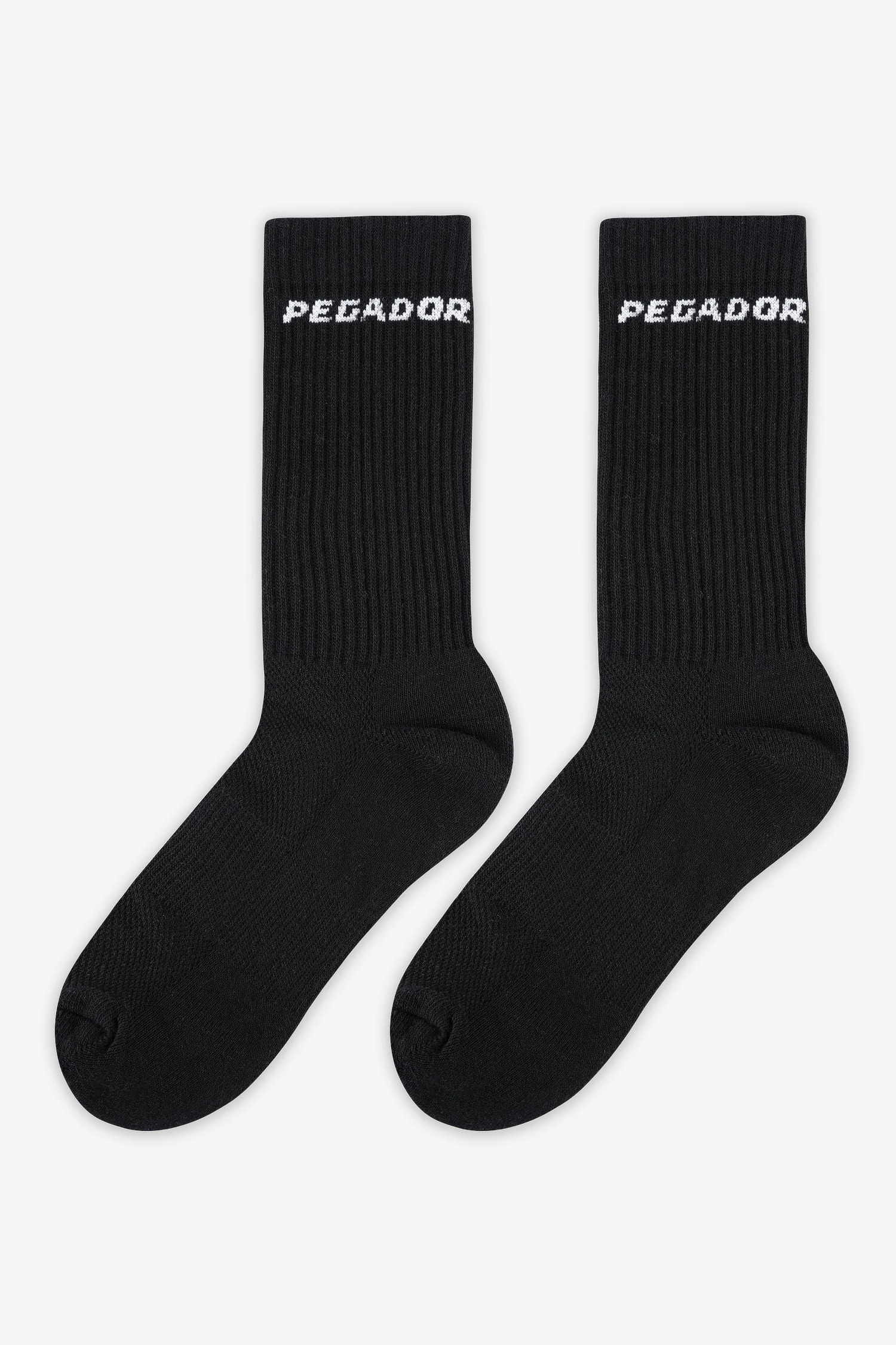 Side Logo Socks Black White - Image 2